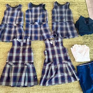 Girls school uniform! 5 jumpers 7 shirts 2 shorts